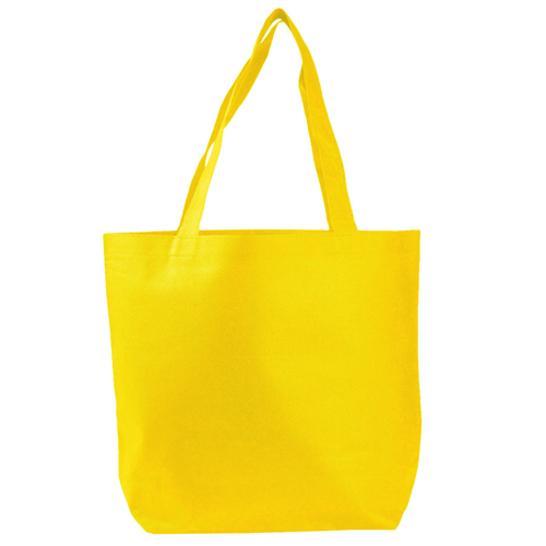 Econo Non-Woven Tote Bag with 5-Inch Bottom Gusset
