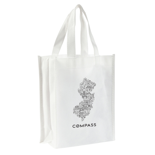 8-Inch Small Non-Woven Shopper Bag with Full Gusset
