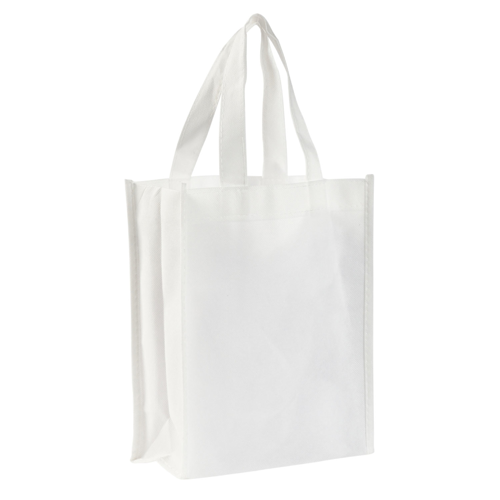 8-Inch Small Non-Woven Shopper Bag with Full Gusset