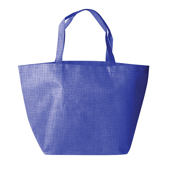 20-Inch Non-Woven Shopper Tote with Interior Pockets