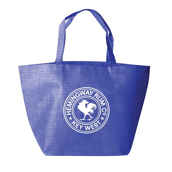 20-Inch Non-Woven Shopper Tote with Interior Pockets