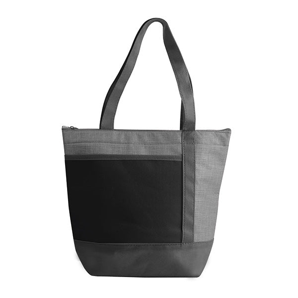 13" Non-Woven Insulated Tote Cooler Bag with Zipper