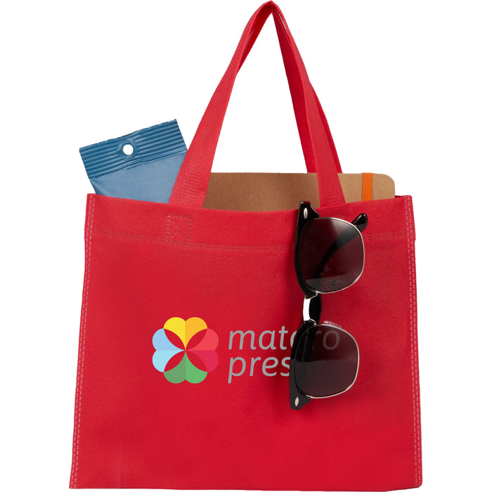 Mini Non-Woven Heat-Sealed Tote Bag 8.25 x 9.8 Inches