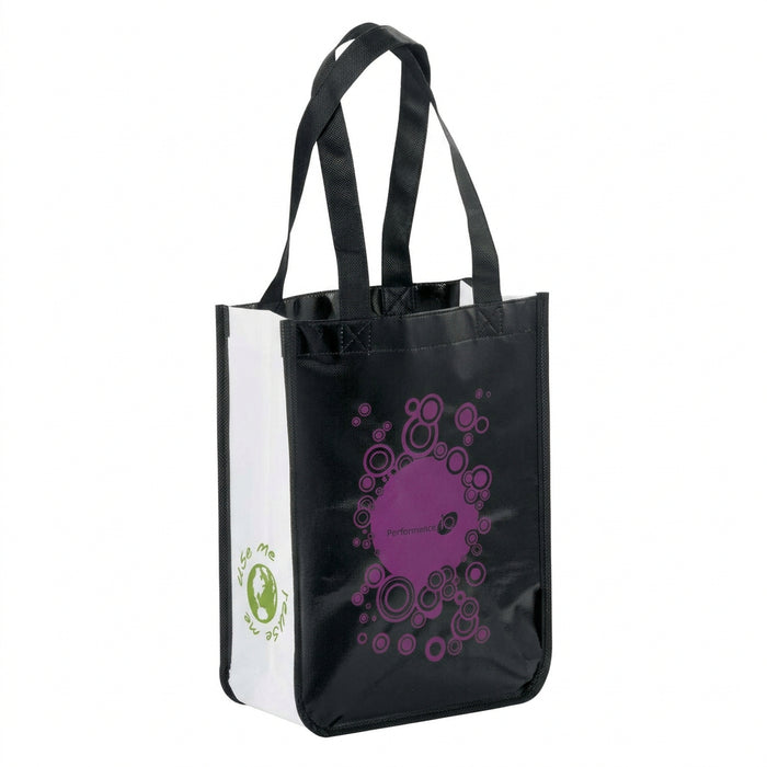 Gloss Laminated Non-Woven Gift Tote with Water-Resistant Finish