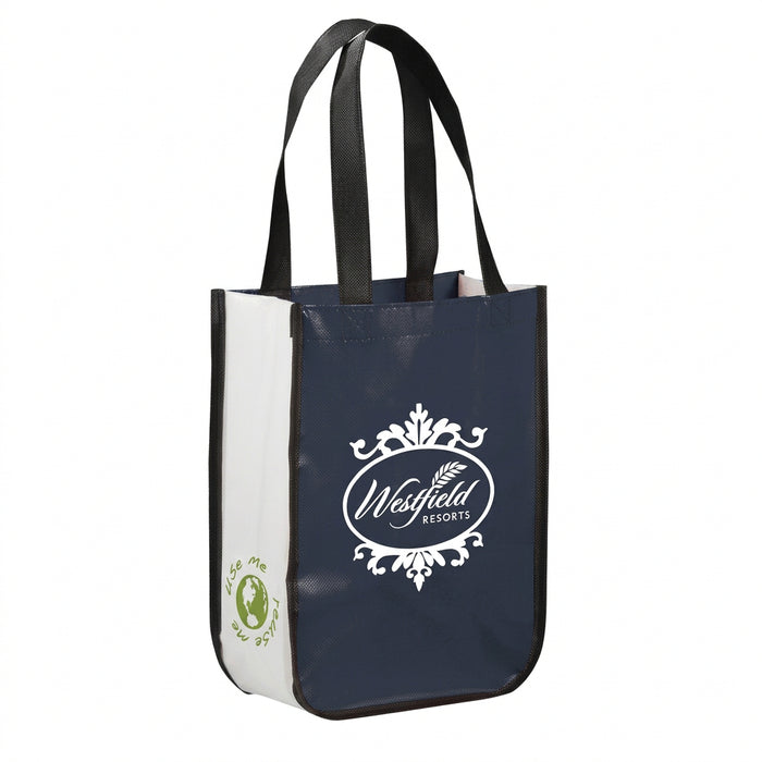 Gloss Laminated Non-Woven Gift Tote with Water-Resistant Finish