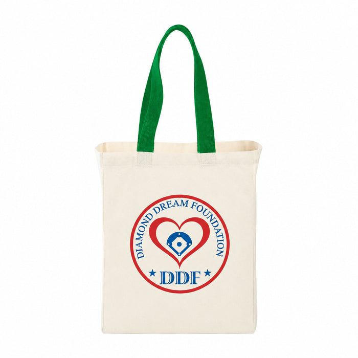 Nebraska 5oz Cotton Canvas Grocery Tote with Webbed Handles