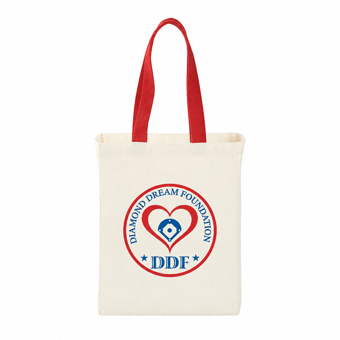 Nebraska 5oz Cotton Canvas Grocery Tote with Webbed Handles