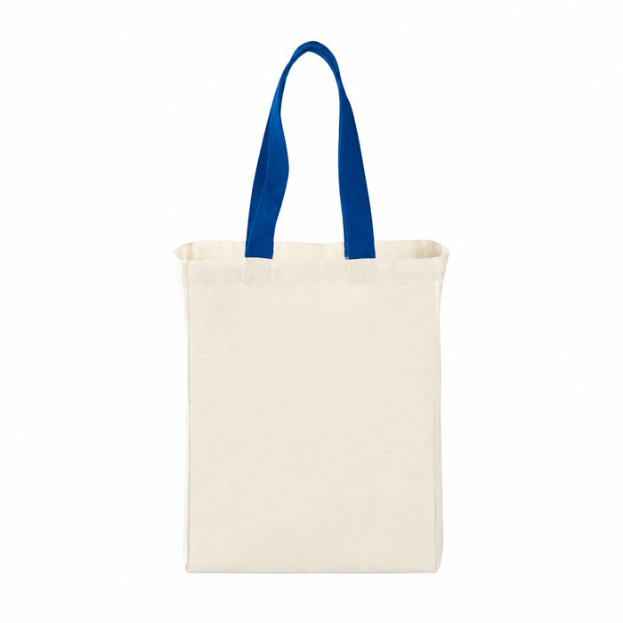 Nebraska 5oz Cotton Canvas Grocery Tote with Webbed Handles