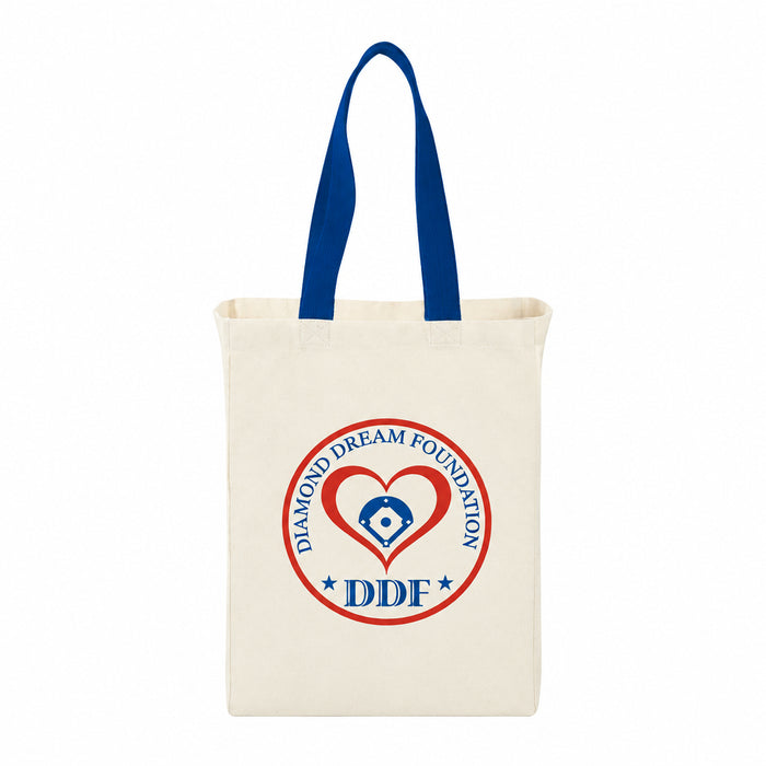 Nebraska 5oz Cotton Canvas Grocery Tote with Webbed Handles