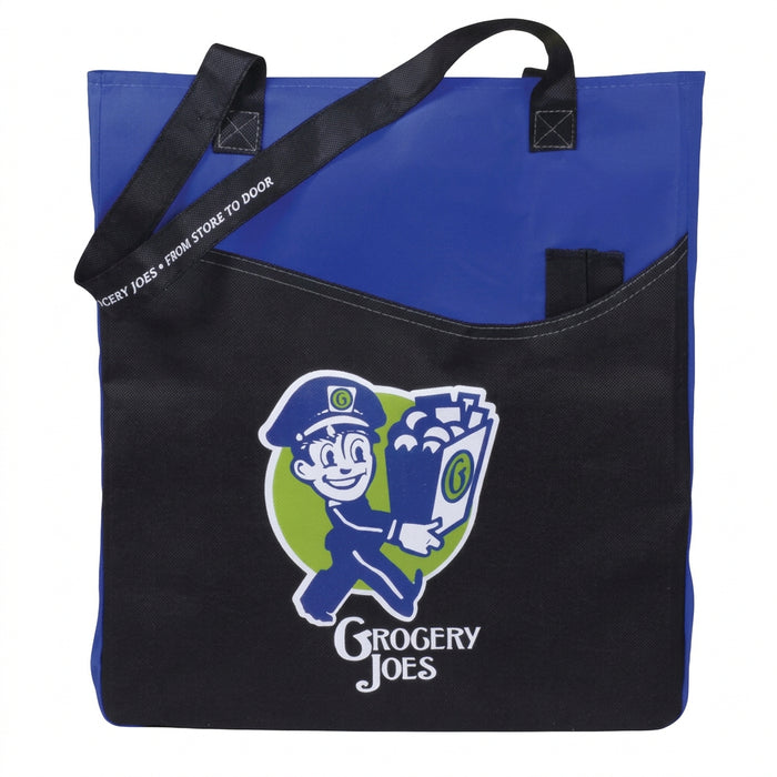 Rivers Non-Woven Convention Tote with Front Pocket