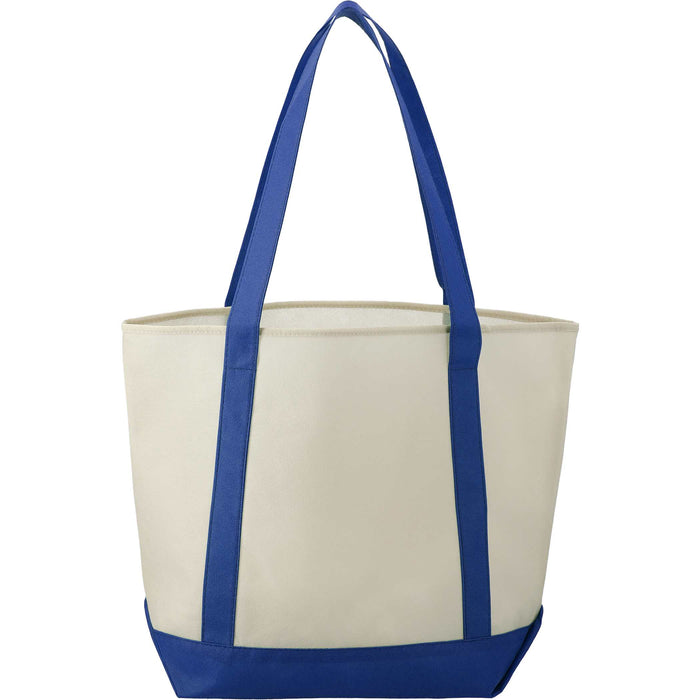 Lighthouse Non-Woven Tote with Front Pocket and Pen Loop