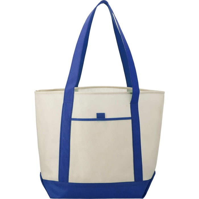 Lighthouse Non-Woven Tote with Front Pocket and Pen Loop