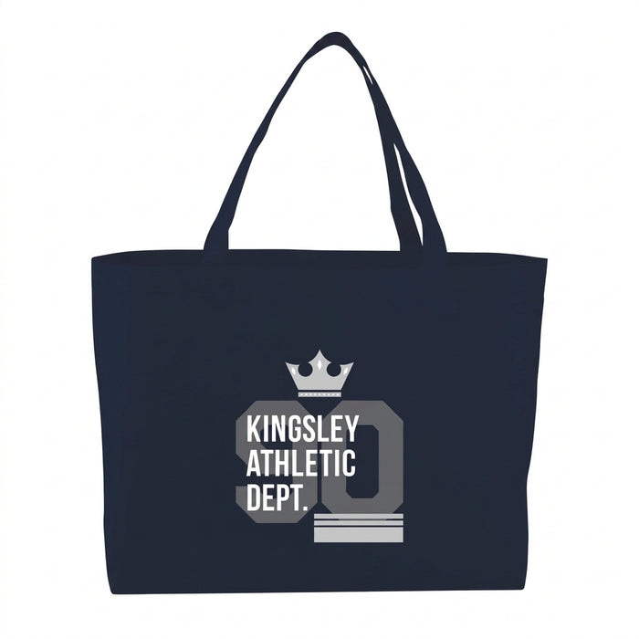 Big Boy Non-Woven Shopper Tote with Large Open Main Compartment