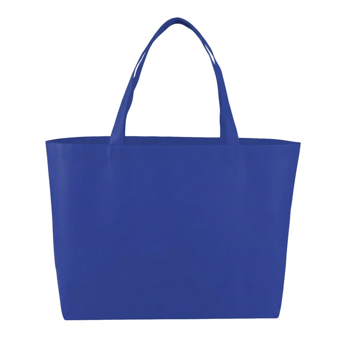 Big Boy Non-Woven Shopper Tote with Large Open Main Compartment
