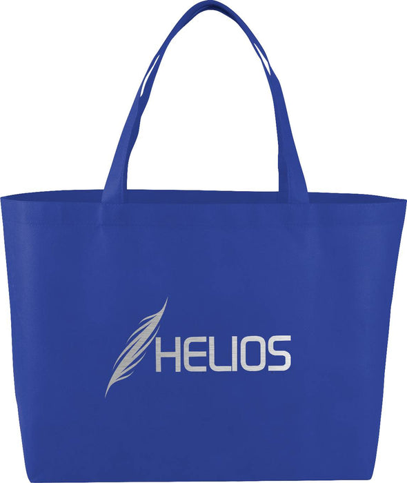 Big Boy Non-Woven Shopper Tote with Large Open Main Compartment