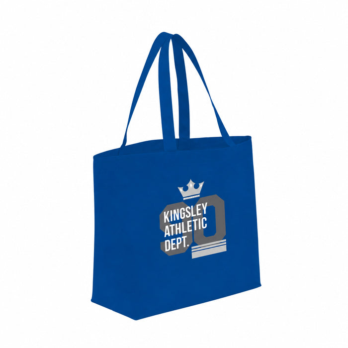 Big Boy Non-Woven Shopper Tote with Large Open Main Compartment
