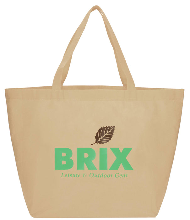 YaYa Budget Non-Woven Shopper Tote with Reinforced Handles