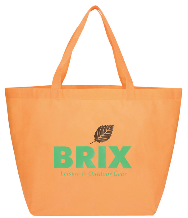 YaYa Budget Non-Woven Shopper Tote with Reinforced Handles