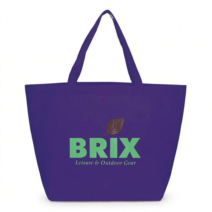 YaYa Budget Non-Woven Shopper Tote with Reinforced Handles