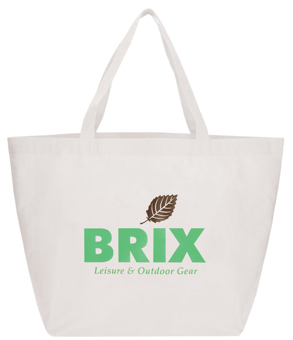 YaYa Budget Non-Woven Shopper Tote with Reinforced Handles