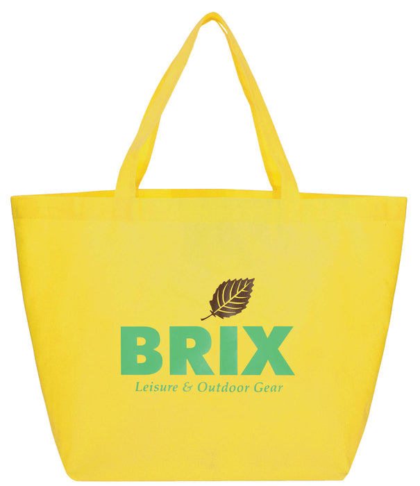YaYa Budget Non-Woven Shopper Tote with Reinforced Handles