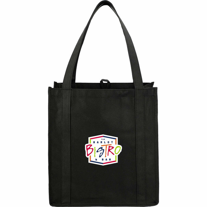 Little Juno Non-Woven Grocery Tote with Bottom Board