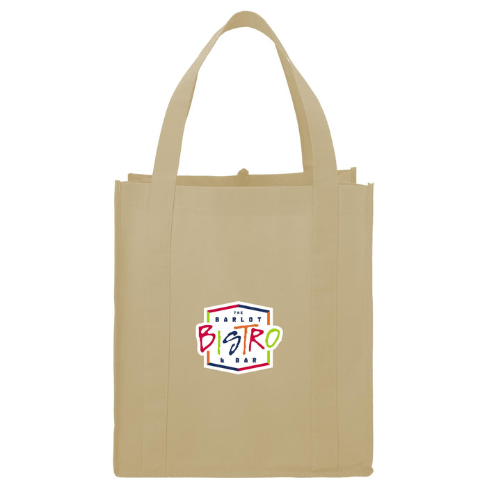 Little Juno Non-Woven Grocery Tote with Bottom Board