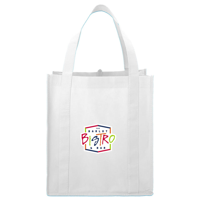 Little Juno Non-Woven Grocery Tote with Bottom Board