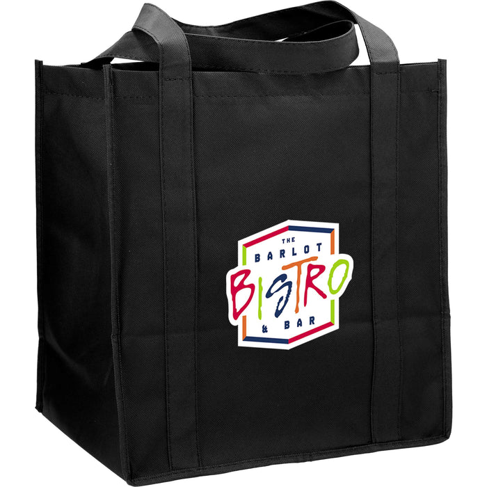 Hercules Non-Woven Grocery Tote with Bottom Board