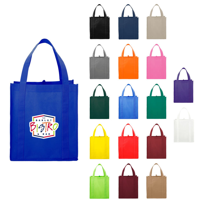 Hercules Non-Woven Grocery Tote with Bottom Board