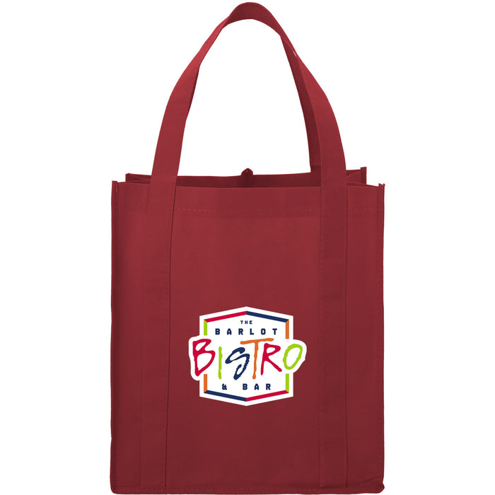 Hercules Non-Woven Grocery Tote with Bottom Board