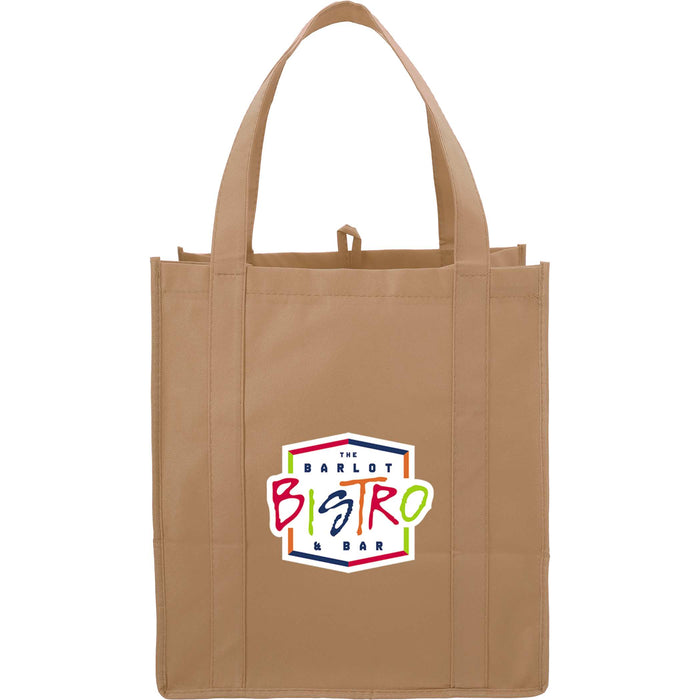 Hercules Non-Woven Grocery Tote with Bottom Board