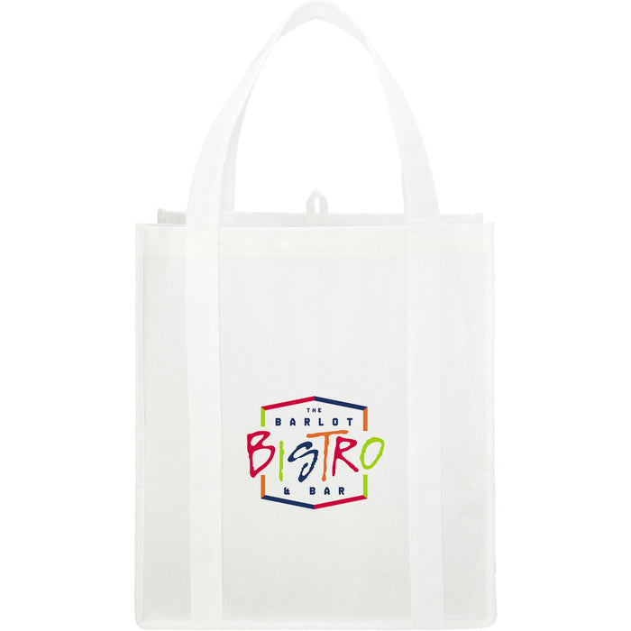 Hercules Non-Woven Grocery Tote with Bottom Board
