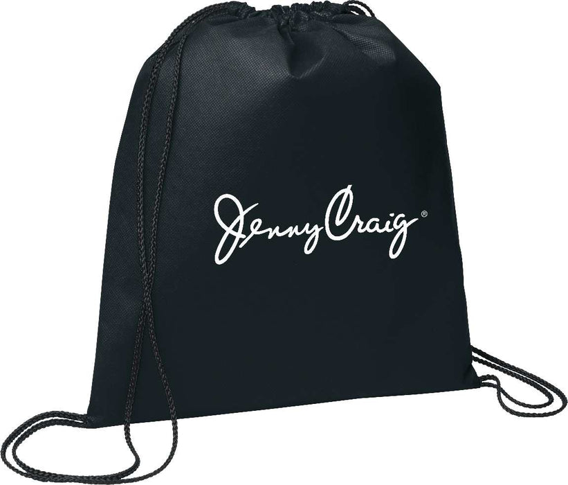Evergreen Non-Woven Drawstring Bag with Rope Closure