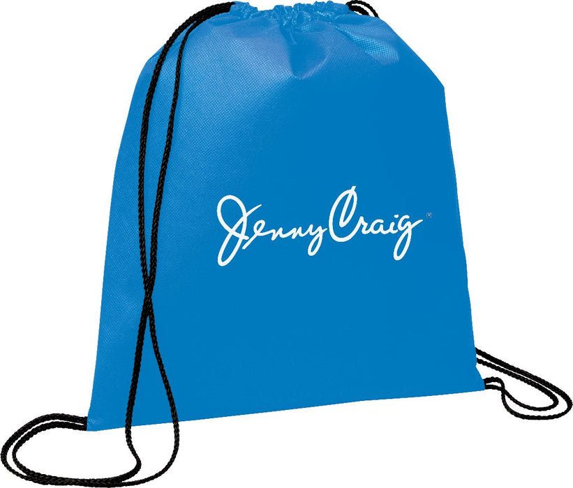 Evergreen Non-Woven Drawstring Bag with Rope Closure
