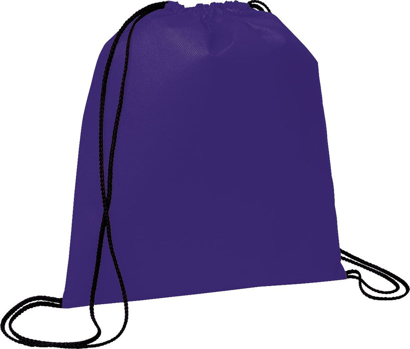 Evergreen Non-Woven Drawstring Bag with Rope Closure