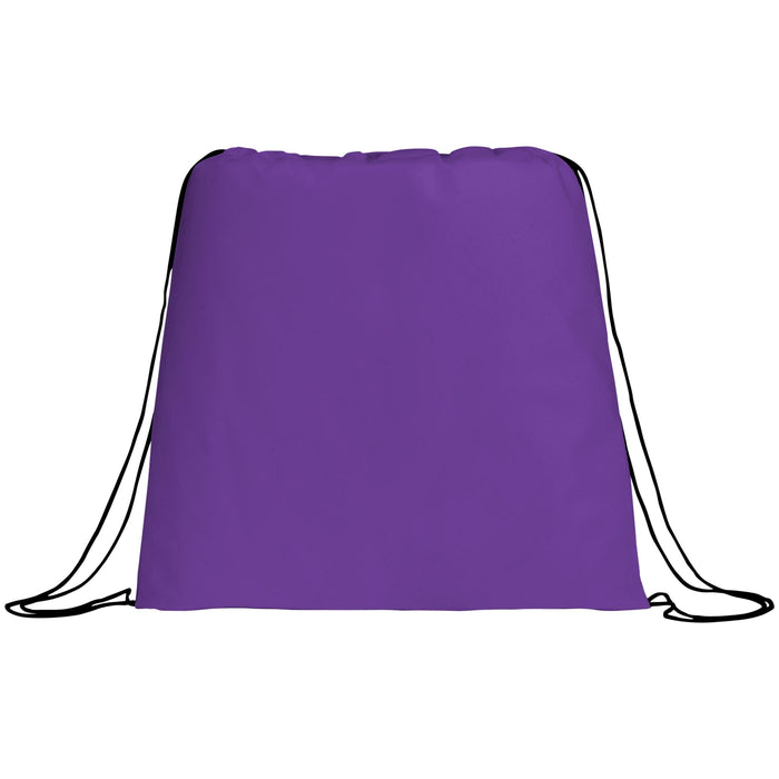 Evergreen Non-Woven Drawstring Bag with Rope Closure