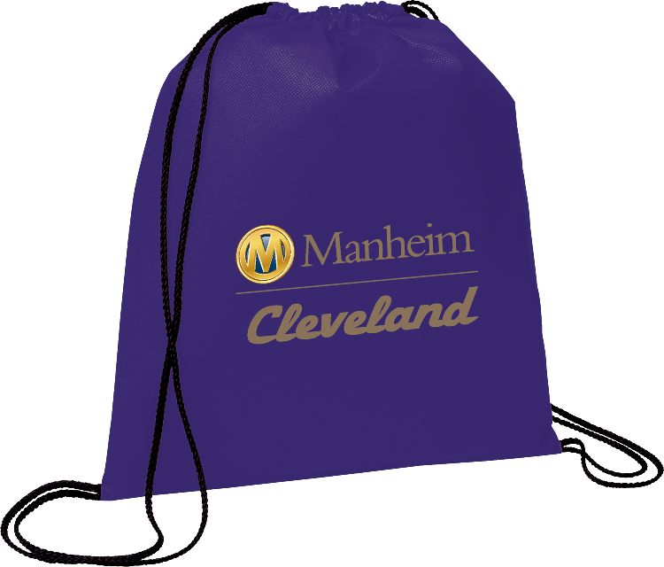 Evergreen Non-Woven Drawstring Bag with Rope Closure