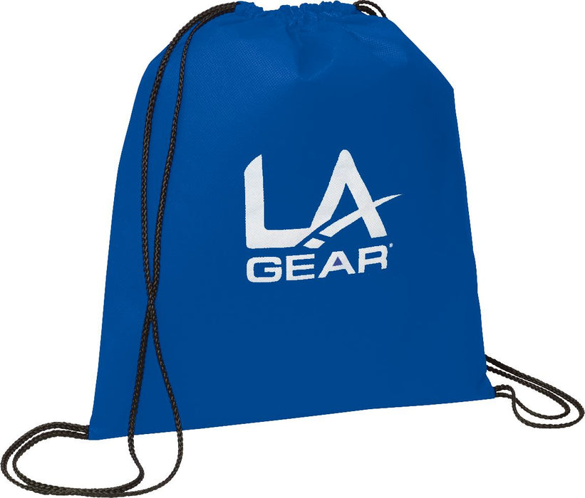 Evergreen Non-Woven Drawstring Bag with Rope Closure