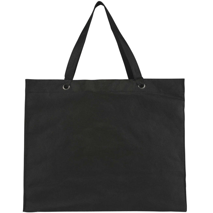 Oak Non-Woven Shopper Tote - 19-Inch Wide with Reinforced Handles
