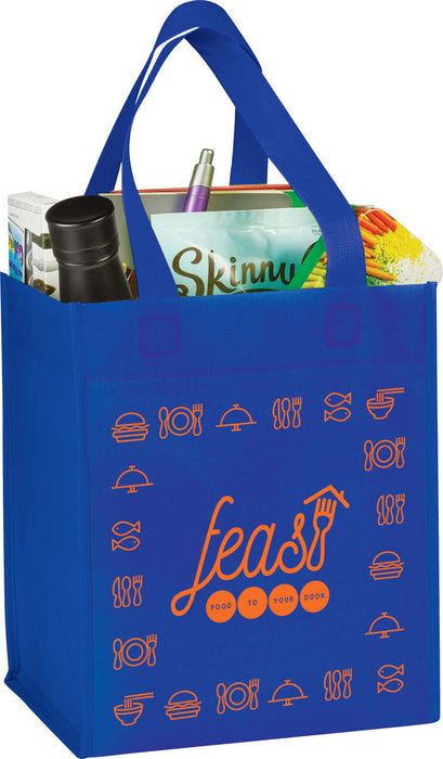 8" Gusset Basic Grocery Tote