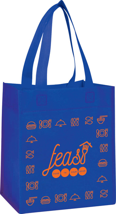 8" Gusset Basic Grocery Tote