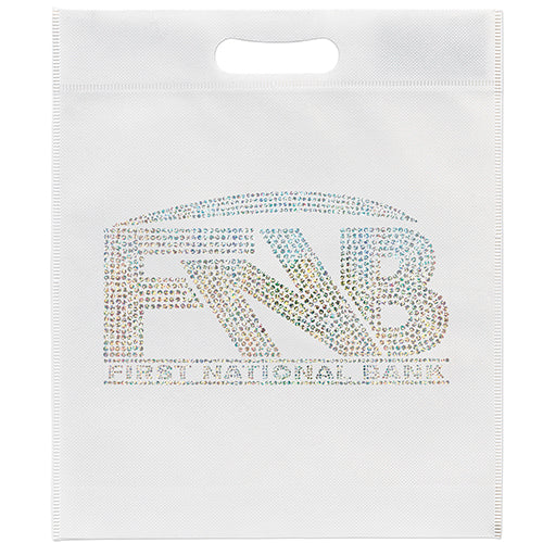 Wholesale 10W x 14H Non-Woven Die Cut Non-Woven Bag - 39D1014
