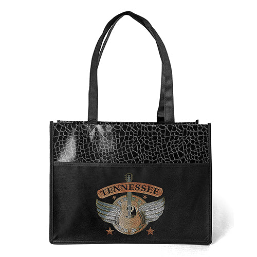 Wholesale Couture Laminated Tote Bag - 39LPBKS1612