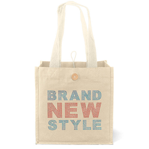 Wholesale cotton aurora long handle tote