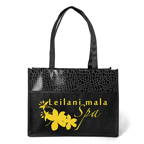 Wholesale Couture Laminated Tote Bag - 39LPBKS1612