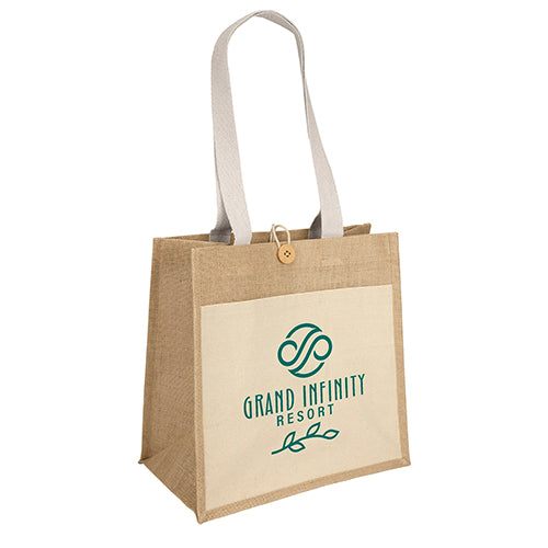 Wholesale Izzy Cotton/Jute Bag - 40IZ1414