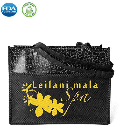 Wholesale Couture Laminated Tote Bag - 39LPBKS1612