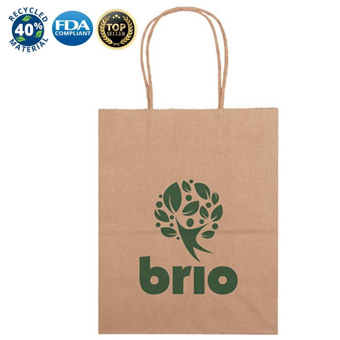 Wholesale Eco Shopper-Mini Paper Bag - 11ECO79