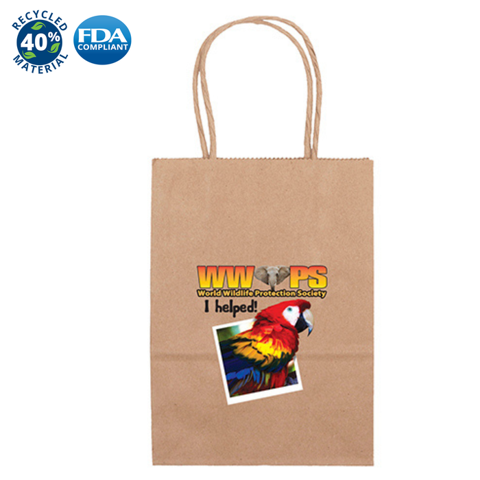 Wholesale Eco Shopper-Pup Paper Bag - 11ECO58